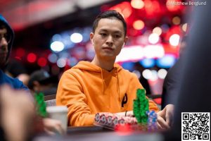 【EV扑克】2023WSOP | 主赛Day5战况惨烈,仅剩中国台湾帅小伙幸存,149人晋级Day6-EV德州扑克