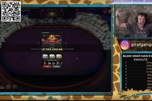 【EV扑克】简讯 | 中国选手Li Yagen在史上最大WSOP线上主赛获得亚军,奖金近1500万-EV德州扑克