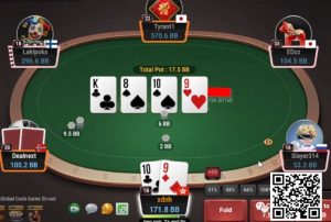 【EV扑克】牌局分析:没法摊牌时不bluff,可以摊牌时乱bluff-EV德州扑克