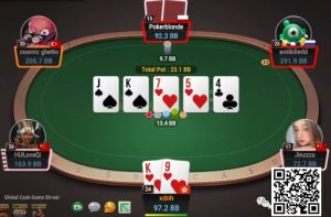 【EV扑克】牌局分析:为啥不cbet,delay cbet为啥这么大,为啥bluff river?-EV德州扑克