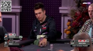 【EV扑克】Polk在《High Stakes Poker》节目中连输两个巨额底池-EV德州扑克