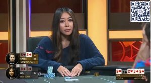 【EV扑克】牌局分析:Maria Ho在黄金游戏单挑对抗赛中对Jungleman的超级诈唬-EV德州扑克
