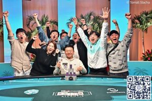 【EV扑克】国王周全加入中国军团亮相巴哈马 与丁彪蒲蔚然奋战25K豪客赛Day1b-EV德州扑克