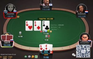 【EV扑克】牌局分析:3Bet底池AK翻前慢打翻后快打-EV德州扑克