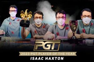 【EV扑克】简讯 | Isaac Haxton荣获2023年PGT年度最佳选手-EV德州扑克