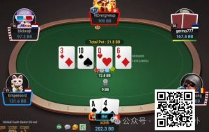 【EV扑克】牌局分析:亦value亦bluff-EV德州扑克
