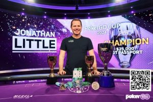【EV扑克】最好的证明!Jonathan Little赢得两场PokerGO杯胜利并加冕PokerGO杯总冠军-EV德州扑克