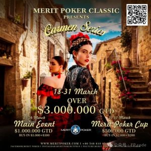 【EV扑克】Merit塞浦路斯 | 3月底一同奔赴[卡门]盛宴（3月18日-31日）-EV德州扑克