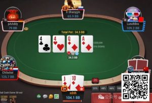 【EV扑克】牌局分析:3bet底池,花顺双抽转牌要不要继续bet?-EV德州扑克