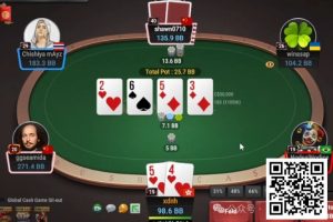 【EV扑克】牌局分析:让他买花又何妨-EV德州扑克