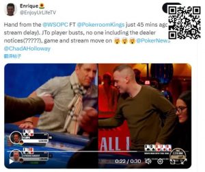 【EV扑克】发牌员出错导致选手提前出局,WSOP表示这锅他们不背-EV德州扑克