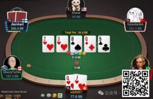【EV扑克】牌局分析：敢于拿鱼的薄价值-EV德州扑克