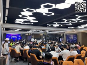 【EV扑克】麒麟竞技丨麒麟杯B组92人次参赛 选手方c以364500记分牌领衔21人晋级-EV德州扑克