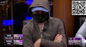 【EV扑克】神秘玩家弃掉制胜顺子，将54万刀底池拱手让人？！-EV德州扑克
