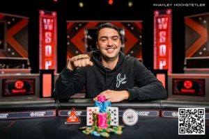 【EV扑克】2024 WSOP | 尹宇周获揭幕赛季军 Jose Garcia赛事#2夺冠 华人Pete Chen领跑赛事#5 Day1a-EV德州扑克