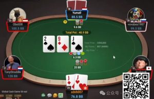 【EV扑克】牌局分析：顶set翻牌3bet，转牌出花-EV德州扑克