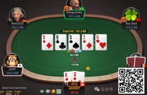 【EV扑克】牌局分析：该推就推，被抓也不后悔-EV德州扑克