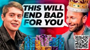 【EV扑克】丹牛接受与Frankie C的单挑挑战-EV德州扑克