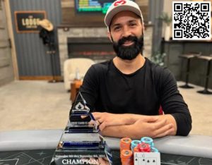 【EV扑克】太勇了！Q-high跟注河牌超池全压，成功夺冠-EV德州扑克