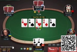 【EV扑克】牌局分析:谨慎游戏顶对弱踢-EV德州扑克