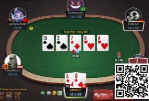 【EV扑克】牌局分析:河牌歪中顶对被donk allin-EV德州扑克