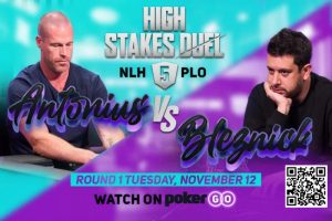 【EV扑克】高额对决5重磅回归 Patrick Antonius与Jared Bleznick将于11月12日进行单挑-EV德州扑克