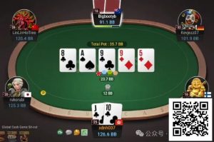 【EV扑克】牌局分析：转牌bluff还是河牌bluff？-EV德州扑克