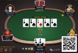 【EV扑克】牌局分析：后门花到，超对bet or check？-EV德州扑克