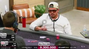 【EV扑克】全压之前虚晃一枪？这算Angle Shoot吗-EV德州扑克