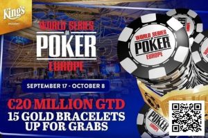 【EV扑克】简讯 | 2025年WSOP欧洲赛程安排15条金手链赛事，总保证奖金池达2,000万欧元-EV德州扑克