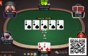 【EV扑克】牌局分析：我只是不想让你bluff我而已-EV德州扑克