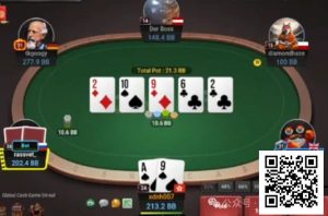 【EV扑克】牌局分析:请不要这样3枪bluff-EV德州扑克