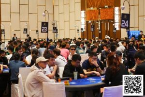 【EV扑克】2025CPG®海棠湾巡游赛 | 陈华超88撞JJ无缘主赛234人奖励圈,金波121.4万记分牌领跑124人晋级第三轮-EV德州扑克