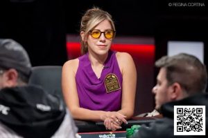 【EV扑克】扑克女王“硬刚”超池下注,用第二大对子完美抓诈-EV德州扑克