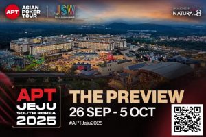 【EV扑克】2025APT济州岛站前瞻：十日百场赛事，49 亿韩元保底奖池引爆扑克热潮-EV德州扑克