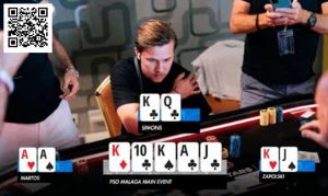 【EV扑克】超级冤家牌，皇家同花顺双杀两个“葫芦”-EV德州扑克