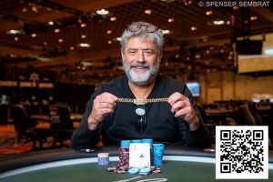 【EV扑克】2025 WSOP | Weng Zheyu5000美元超级快速赏金赛获得第三名-EV德州扑克