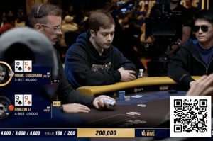 【EV扑克】话题 | 济州岛Triton One赛事开幕，内容创作者Frankie C遭遇惊天逆转-EV德州扑克