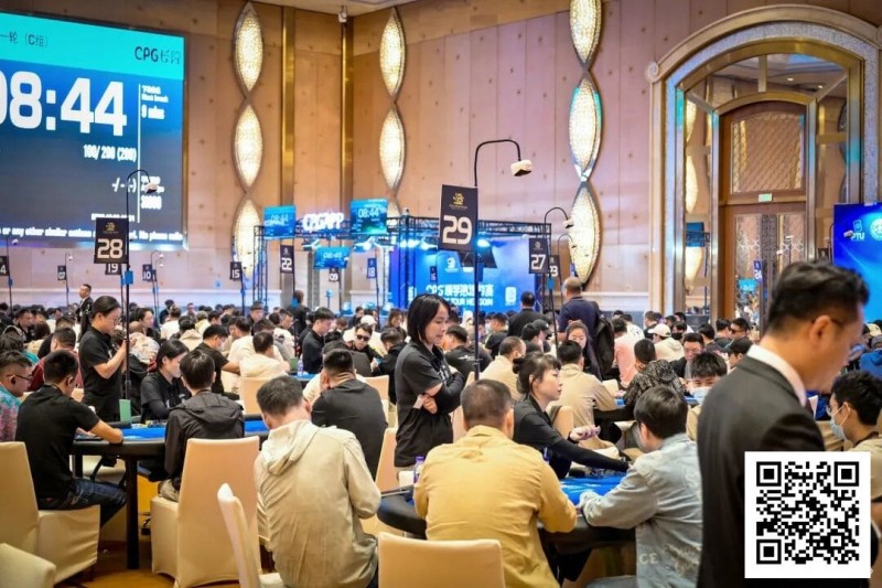 【EV扑克】2025CPG®横琴湾巡游赛 | 首轮战罢,主赛1780人次参赛,598人晋级第二轮,佟鑫领跑C组