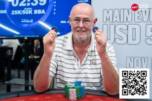 【EV扑克】2025APT冠军赛|Natural8杯冠军赛决赛桌诞生!荷兰Rob Hollink占据榜首!-EV德州扑克