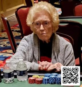 【EV扑克】扑克老奶奶高龄88岁，首次参加千人MTT竟一路打到第14名！-EV德州扑克