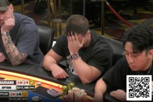 【EV扑克】仅凭一手88死扛Mariano三枪重注？头太铁了！-EV德州扑克