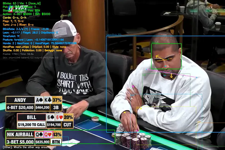 【EV扑克】AI能看穿你的扑克马脚？Luke Geel正在用Nik Airball测试一个改变游戏规则的项目