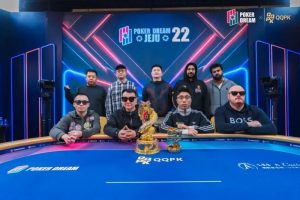 【EV扑克】PD22济州站｜主赛FT诞生，何俊杰领衔4名中国选手决战决赛圈；QQPK战队“暖暖”从短码逆袭到QQPK大师赛季军，J High抓诈成经典！-EV德州扑克