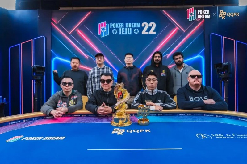 【EV扑克】PD22济州站|主赛FT诞生,何俊杰领衔4名中国选手决战决赛圈;QQPK战队“暖暖”从短码逆袭到QQPK大师赛季军,J High抓诈成经典!