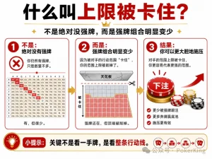 【EV扑克】范围上限被卡住：为什么你读懂了对手，却总是不敢下注？-EV德州扑克