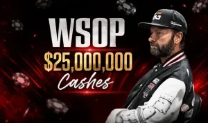 【EV扑克】猜猜看,谁在今年WSOP达成了2,500万刀总奖励,成为历史第一?-EV德州扑克