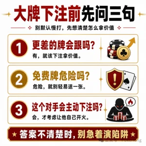 【EV扑克】抓到大牌底池却很小？你不是运气差，是价值没拿够-EV德州扑克