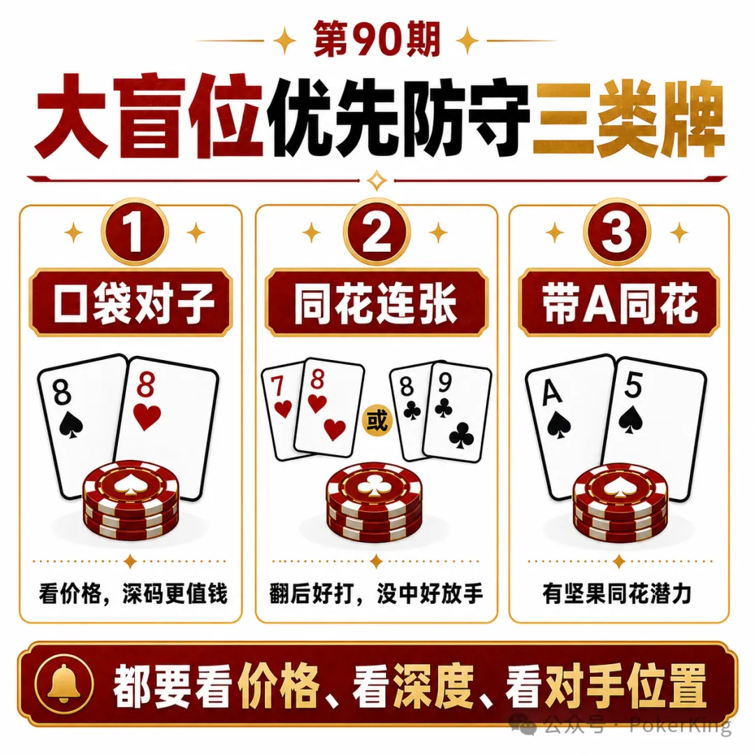 【EV扑克】大盲位漏钱指南：为什么你明明没输大池，筹码却在一点一点少？