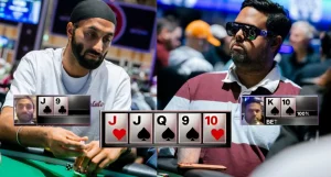 【EV扑克】2026WSOP主赛惊现“地狱级冤家牌”：J葫芦撞上K高同花顺，解说提前预言成真-EV德州扑克